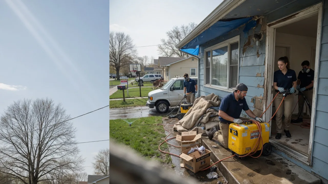 Basement Flood Cleanup in Farmington, KY near me